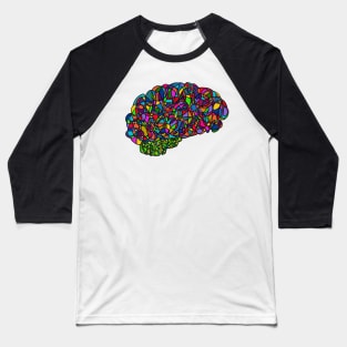 Chaos Brain Baseball T-Shirt